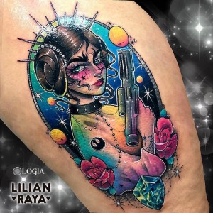 tatuaje-brazo-leia-logia-barcelona-lilian-raya 